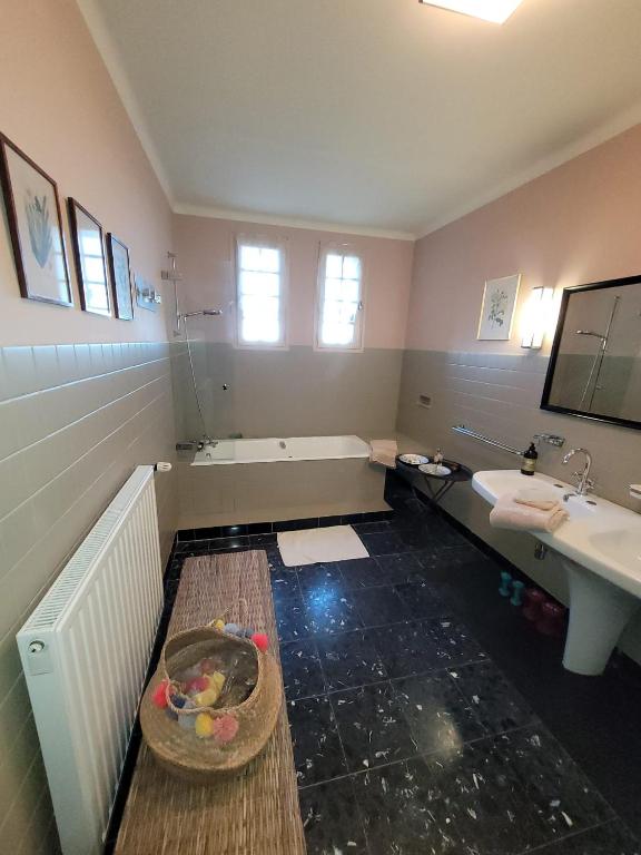 Kúpeľňa v ubytovaní Maison familiale de charme