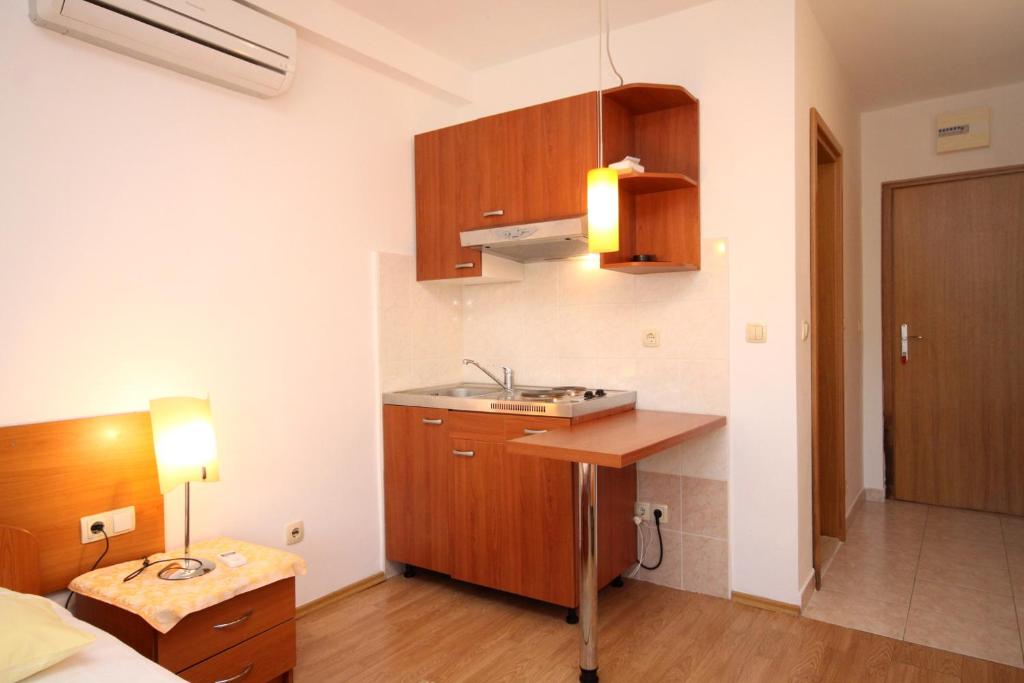 Kuchyňa alebo kuchynka v ubytovaní Apartments and rooms by the sea Slano, Dubrovnik - 2682