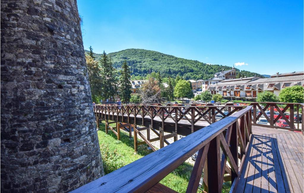 Widok na góry z tego apartamentu