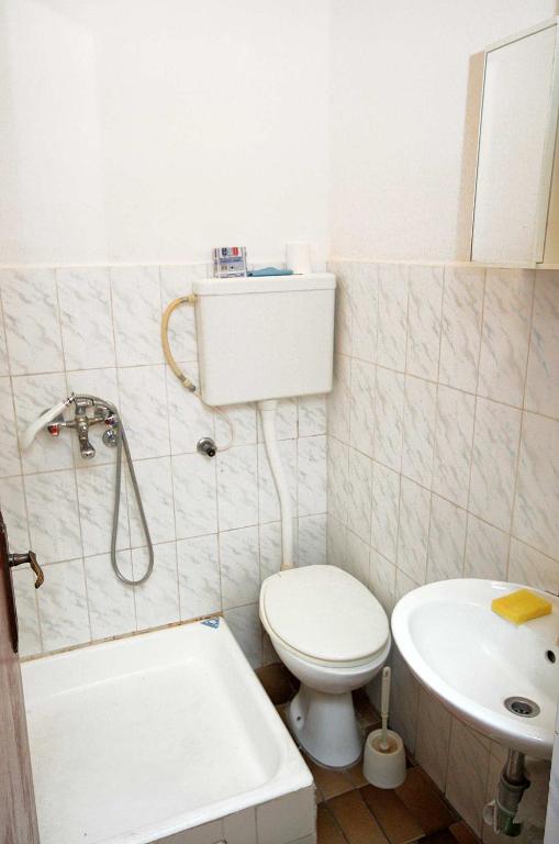 Koupelna v ubytování Apartments and rooms with WiFi Podaca, Makarska - 2613