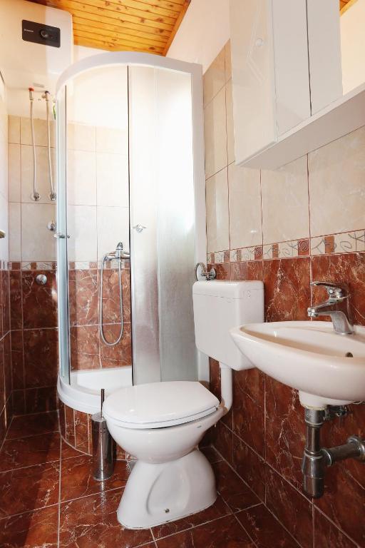 Kúpeľňa v ubytovaní Apartment Drasnice 2644a