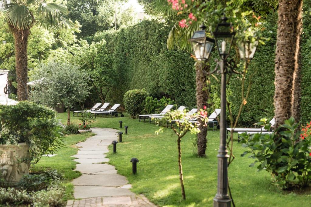 Zahrada ubytování Classic Hotel Meranerhof