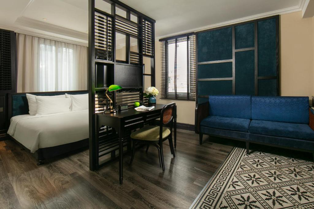 Posezení v ubytování Solaria Hanoi Hotel