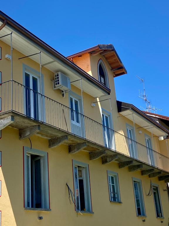 Budynek, w którym mieści się apartament
