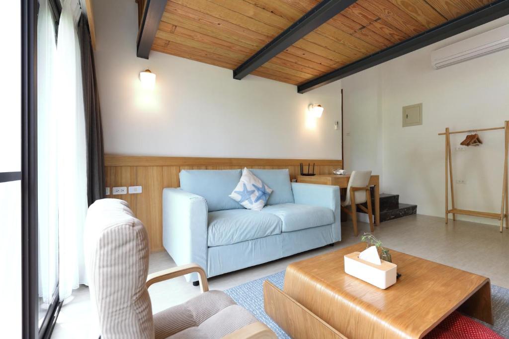 Posezení v ubytování Chuying Sunrise B&B
