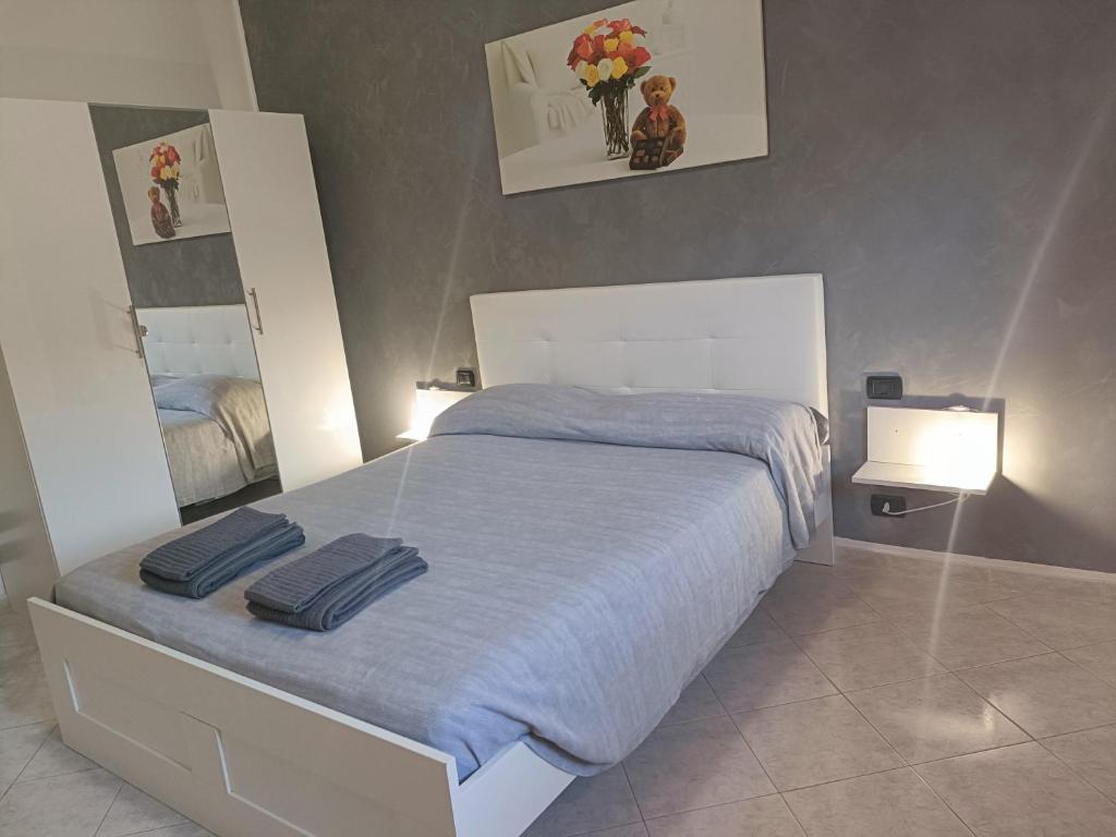Postel nebo postele na pokoji v ubytování Sofia Sweet Home