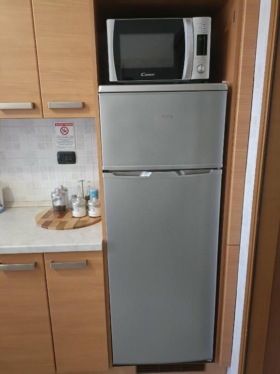 Kuchyň nebo kuchyňský kout v ubytování Sofia Sweet Home