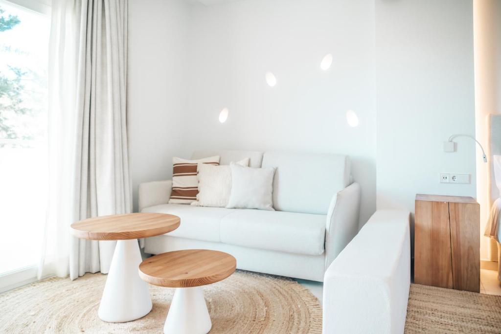 Posezení v ubytování Hotel Boutique & Spa Las Mimosas Ibiza