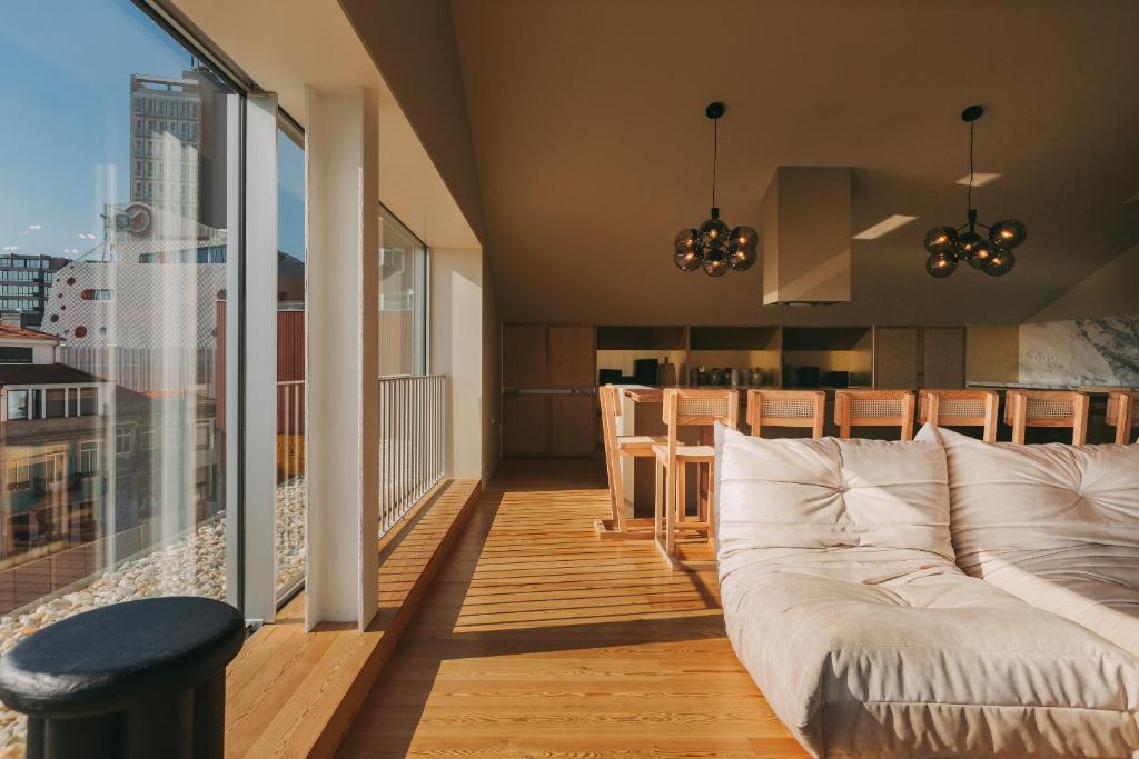 Postel nebo postele na pokoji v ubytování Village Aparthotel By BOA