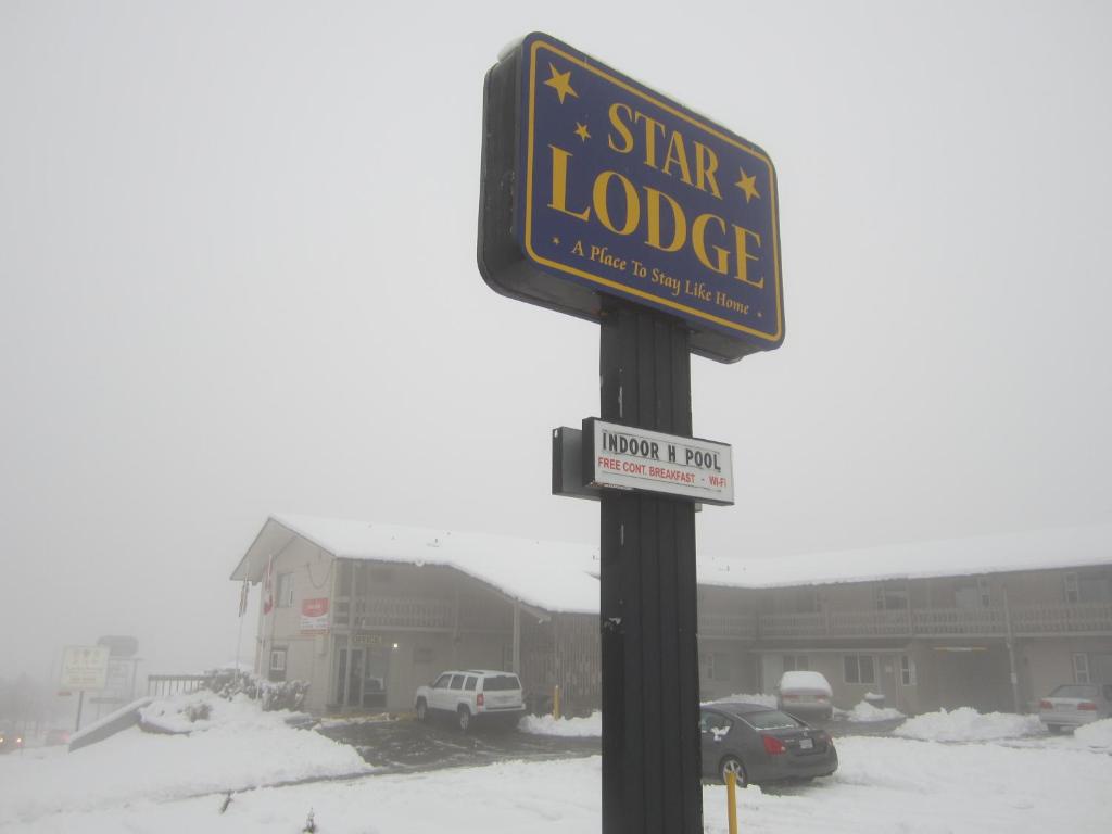 Star Lodge v zimě