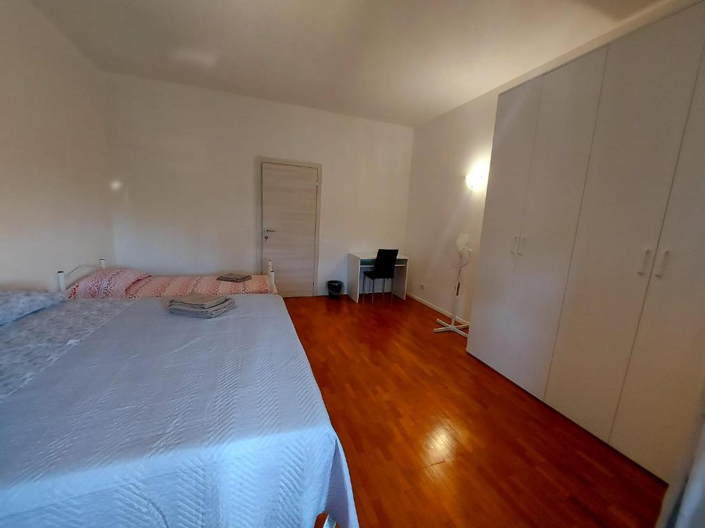 Postel nebo postele na pokoji v ubytování La dulce stanza