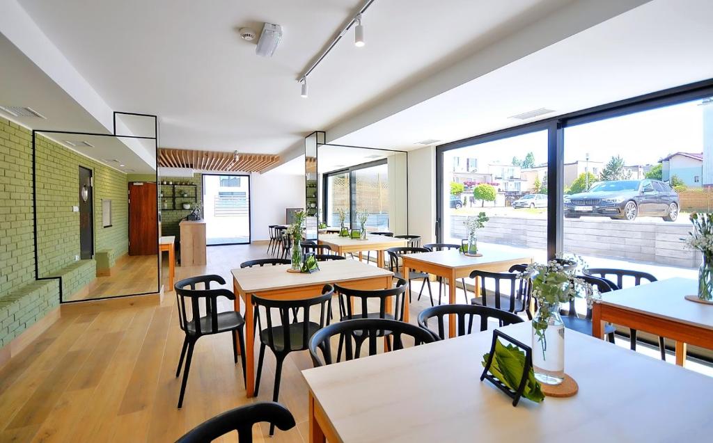 Reštaurácia alebo iné gastronomické zariadenie v ubytovaní Hotel Baltic Sun