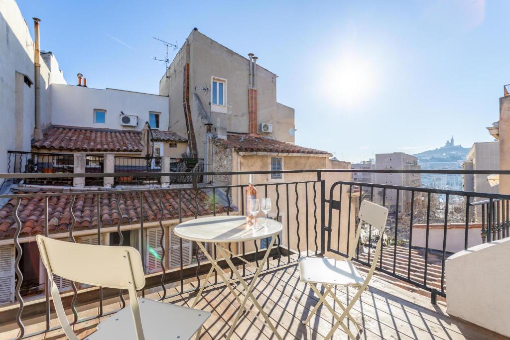 Fotografia z galérie ubytovania Le Petit Panier 4 - Studio 2-3 pers Terrasse Rooftop Clim Vieux-Port v destinácii Marseille