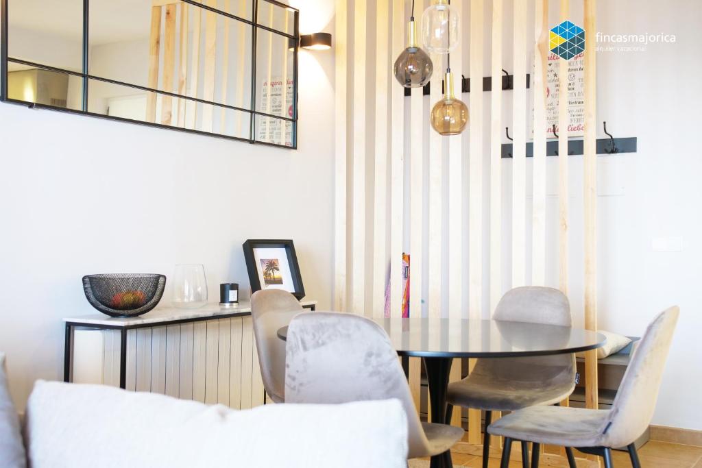 Posezení v ubytování Apartamento Beach Cala Pi
