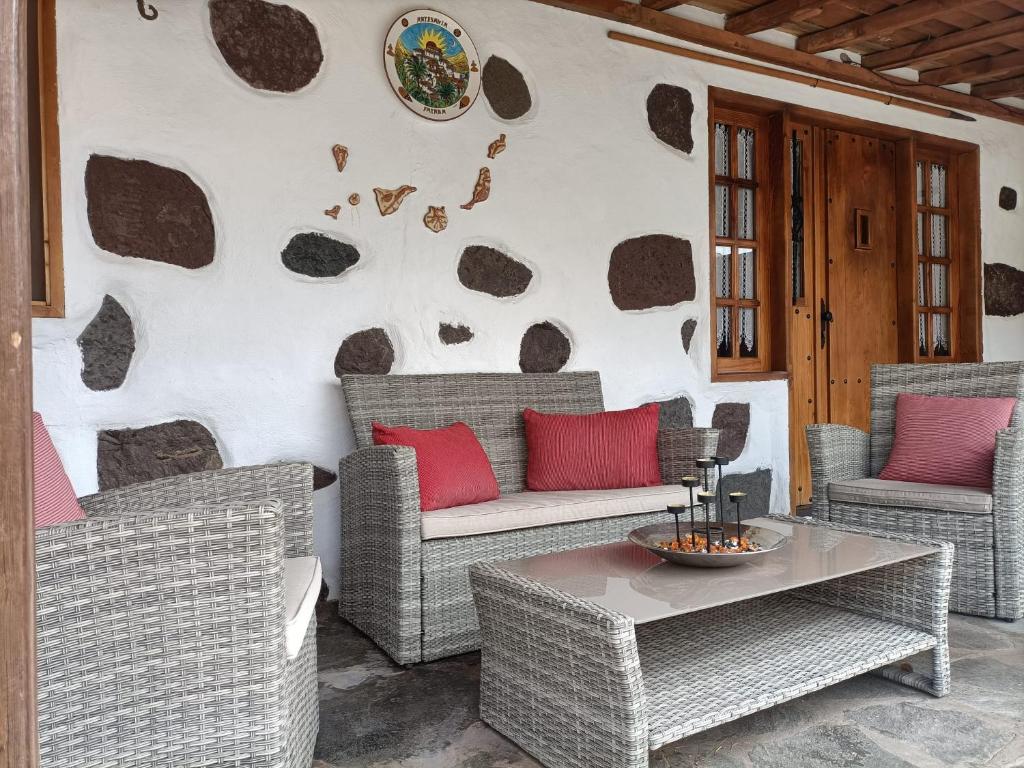 Posezení v ubytování Casa Elea