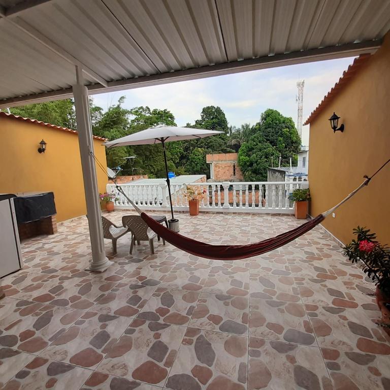 Balkón nebo terasa v ubytování La terraza casa de verano