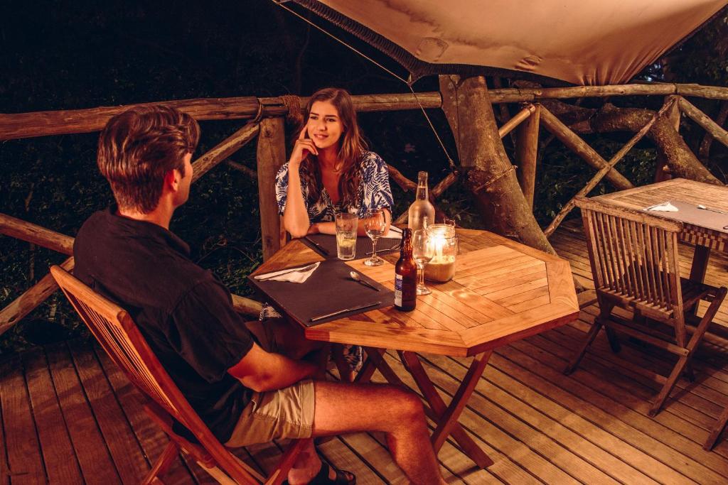 Nápoje v ubytování Otentic, Eco Tent Experience
