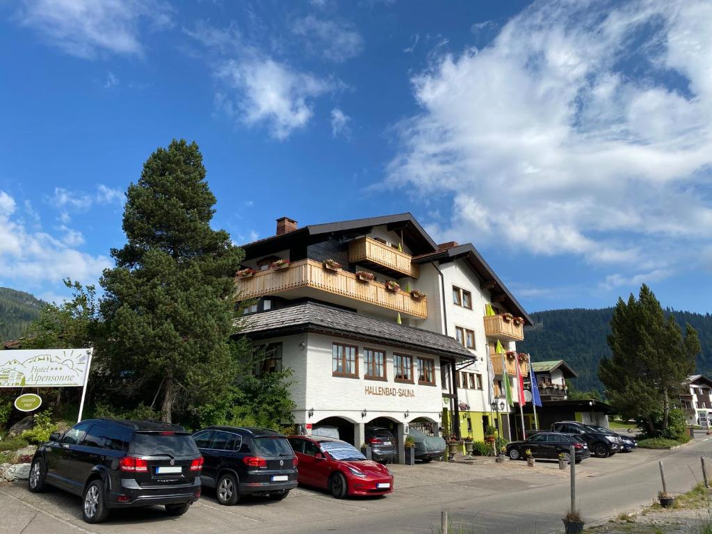 Nespecifikovaný výhled na hory nebo výhled na hory při pohledu z hotelu