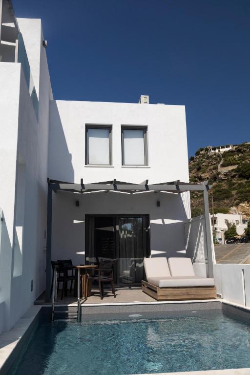 The swimming pool at or close to SKYROS BLUE SUITES