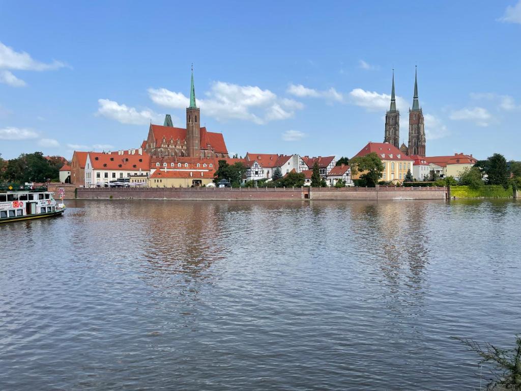 Výhľad na rieku v blízkosti apartmánu