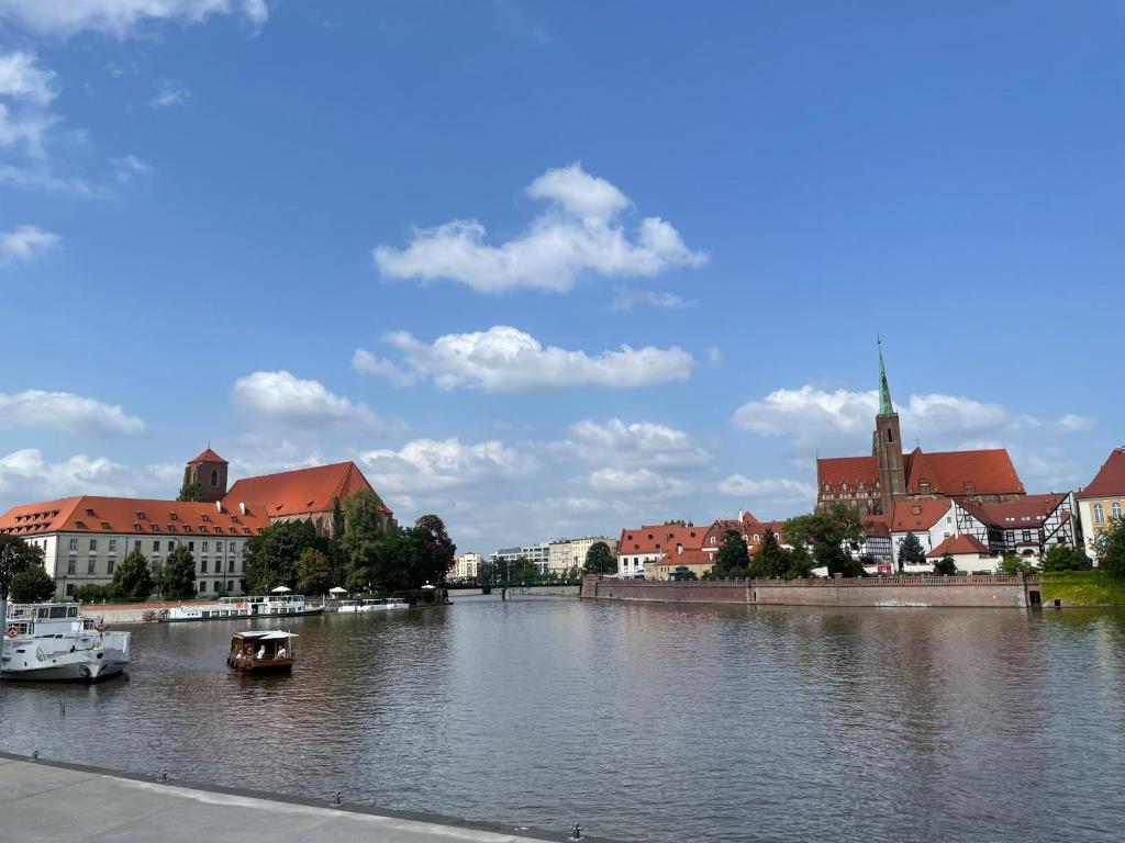 Výhľad na rieku v blízkosti apartmánu