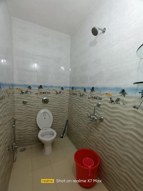 Ванная комната в Palolem Sunrise Apartment