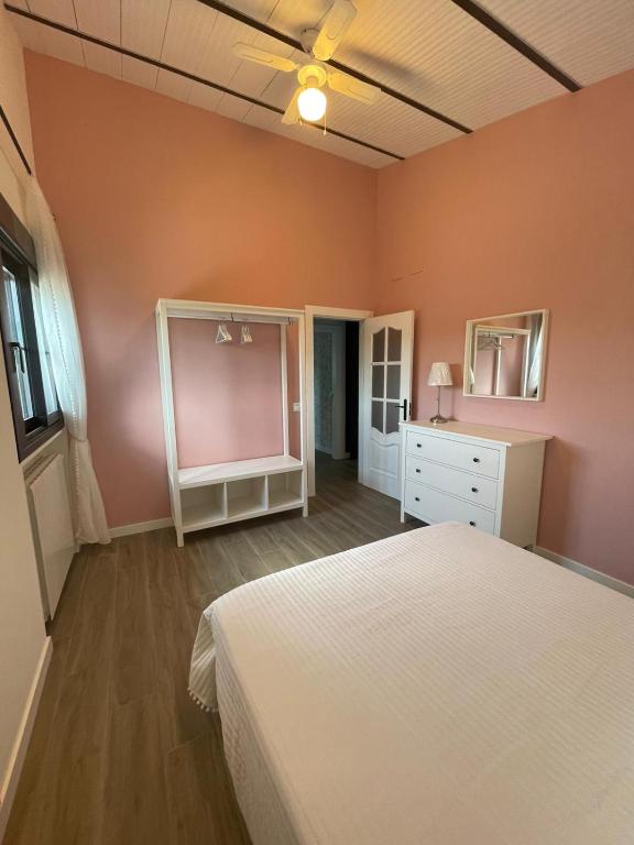 Postel nebo postele na pokoji v ubytování Caserío de Charca Cuca