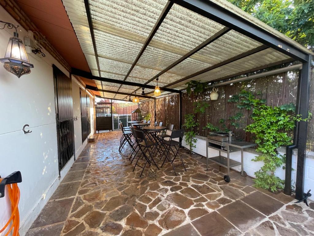Patio nebo venkovní prostory v ubytování Caserío de Charca Cuca