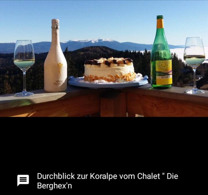 Nápoje v ubytování Chalet Die Berghexn