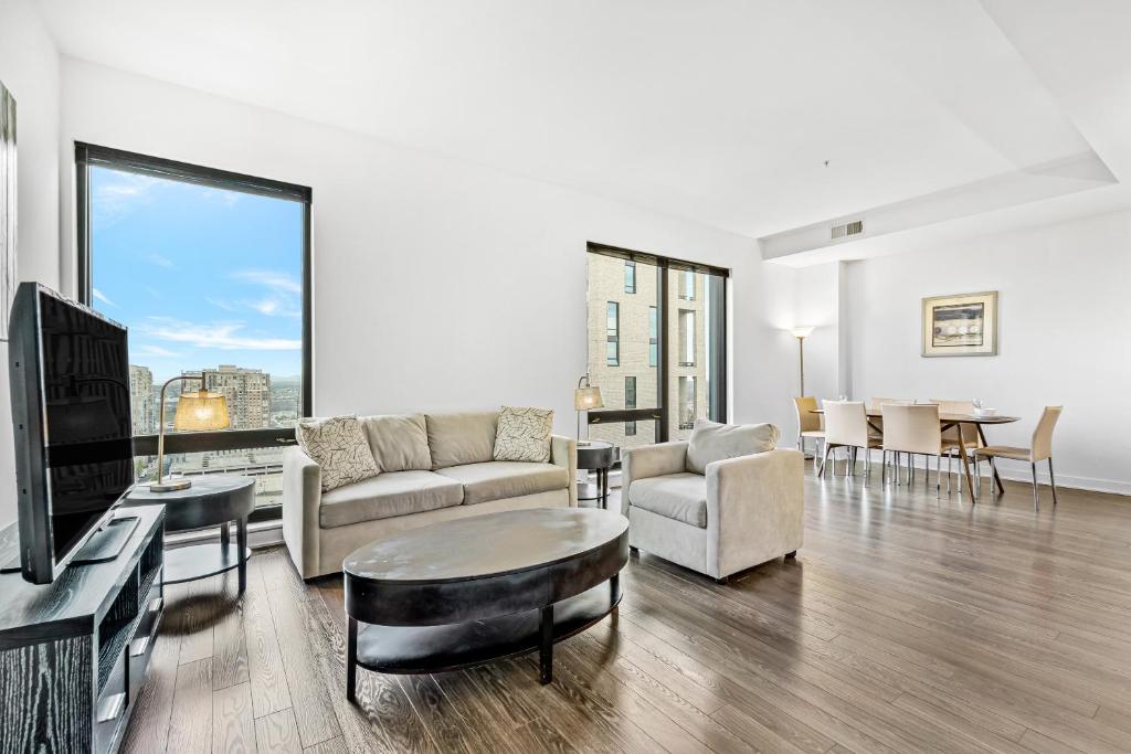 Global Luxury Suites at Reston Town Center - Appartement Met Drie Slaapkamers