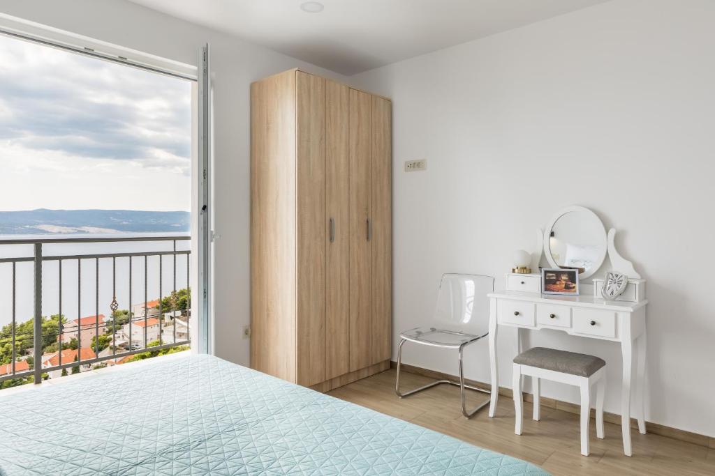 Balkón nebo terasa v ubytování Luxurious apartments Bona fide
