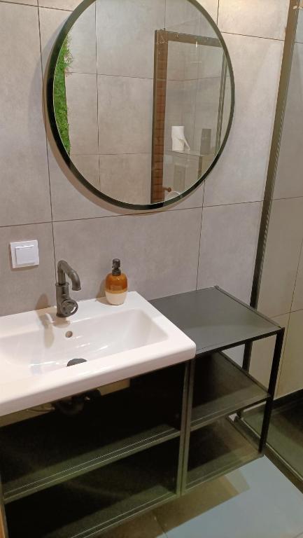 Łazienka w obiekcie Apartament z widokiem na morze - Sea View, przy plaży