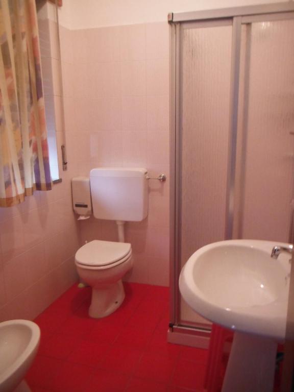 Kúpeľňa v ubytovaní Hotel Mochettaz