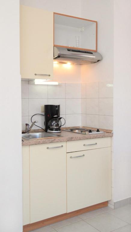 Kuchyňa alebo kuchynka v ubytovaní Apartment Vinjerac 3248c