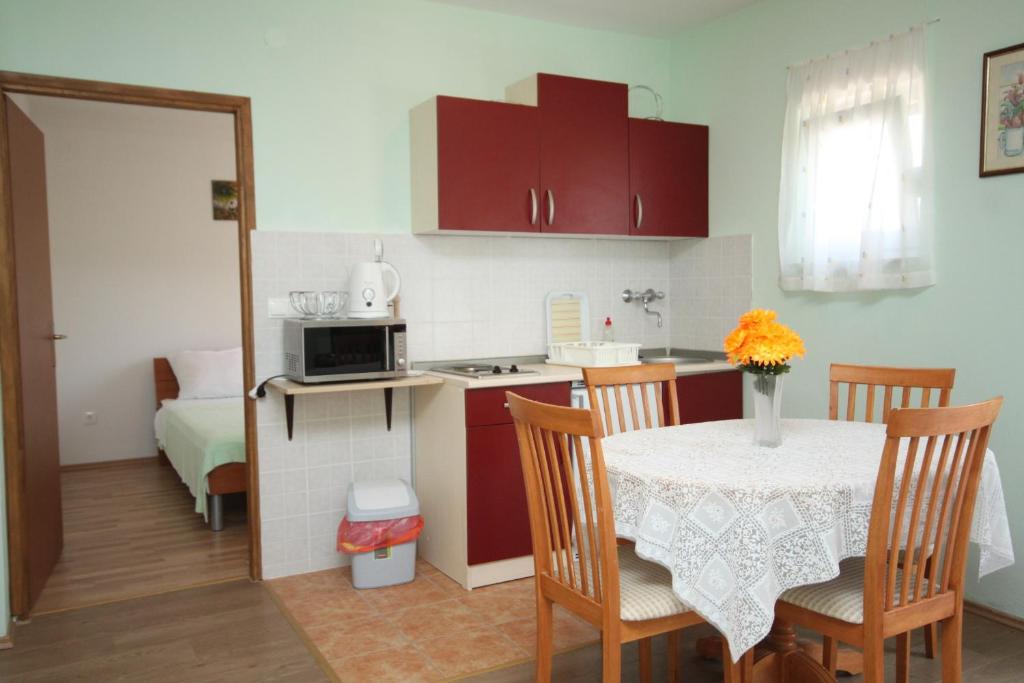 Kuchyňa alebo kuchynka v ubytovaní Apartments with a parking space Petrcane, Zadar - 3300