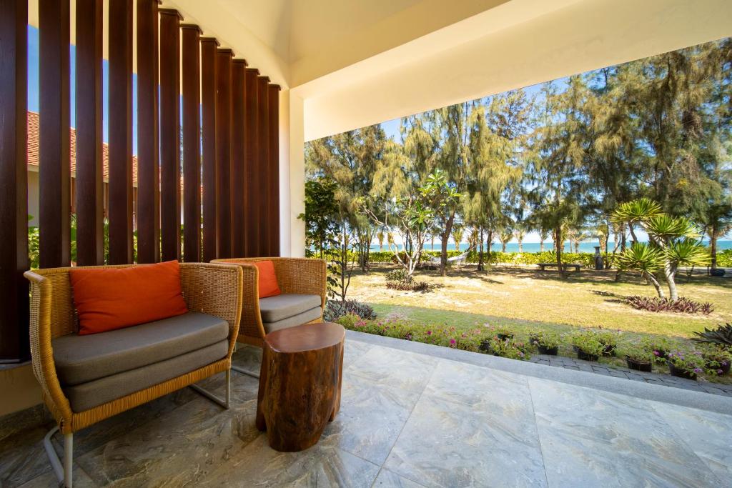 Zahrada ubytování Sao Mai Beach Resort
