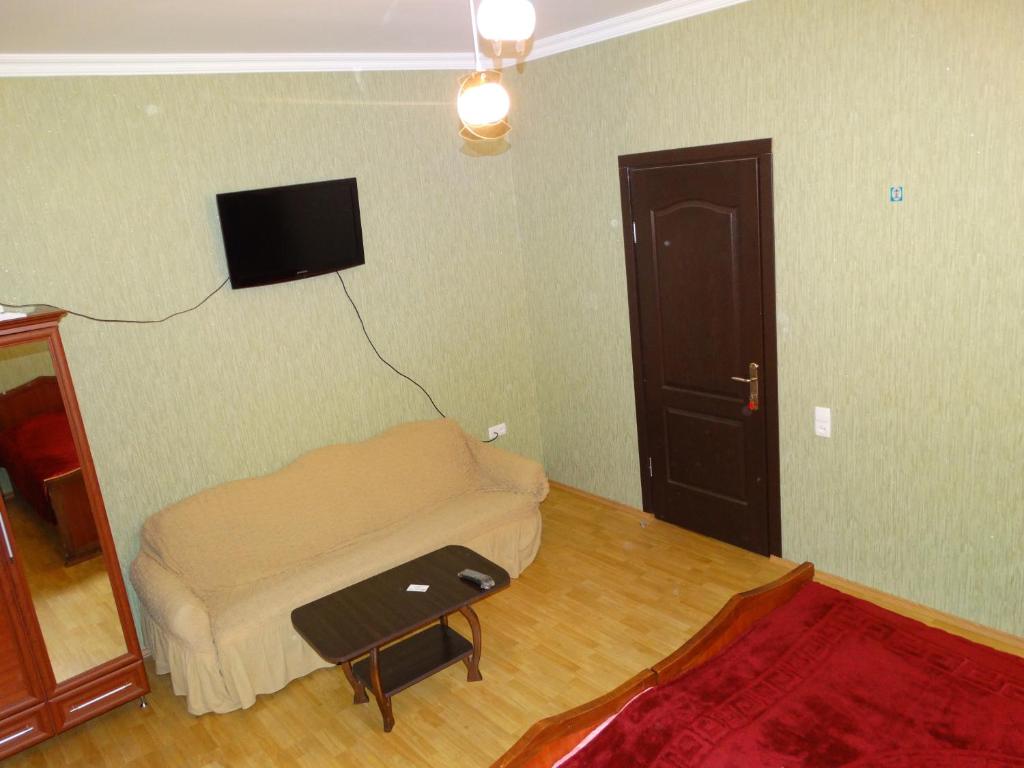 TV a/nebo společenská místnost v ubytování Hotel Sano