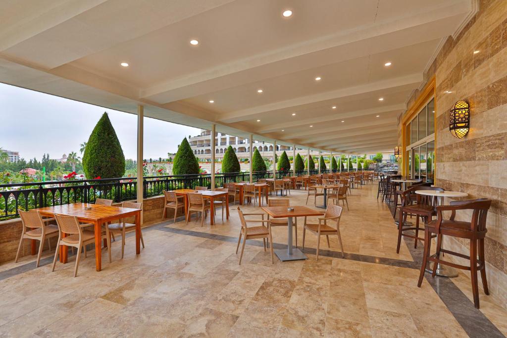 A restaurant or other place to eat at Crystal Sunset Luxury Resort & Spa - Ultimate All Inclusive
