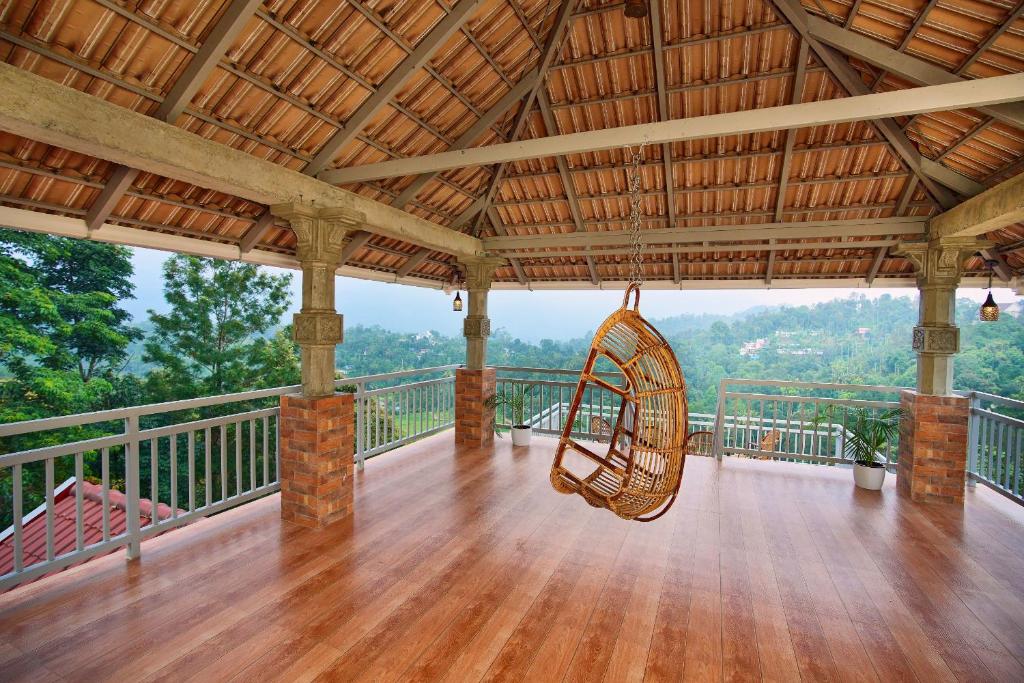 Balkón nebo terasa v ubytování Zenha Resorts