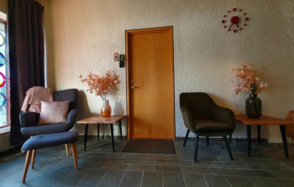 Posezení v ubytování The Bank Sleeping Guesthouse
