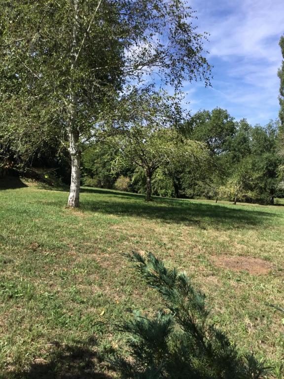 Ogród w obiekcie Logis des 4 fées et son bain nordique