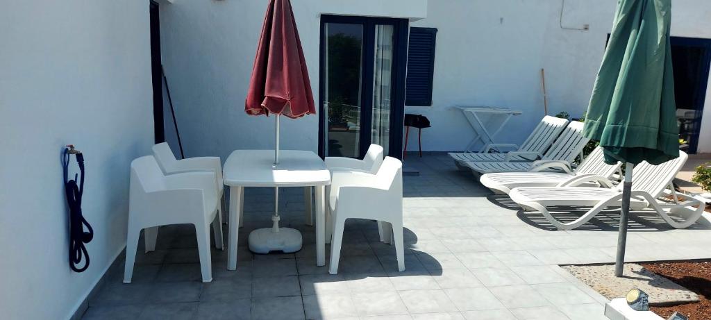 Balkón alebo terasa v ubytovaní Apartamento junto a la playa. Corralejo