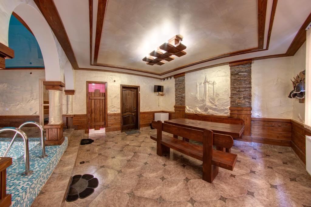 Posezení v ubytování Villa Vlad & Spa
