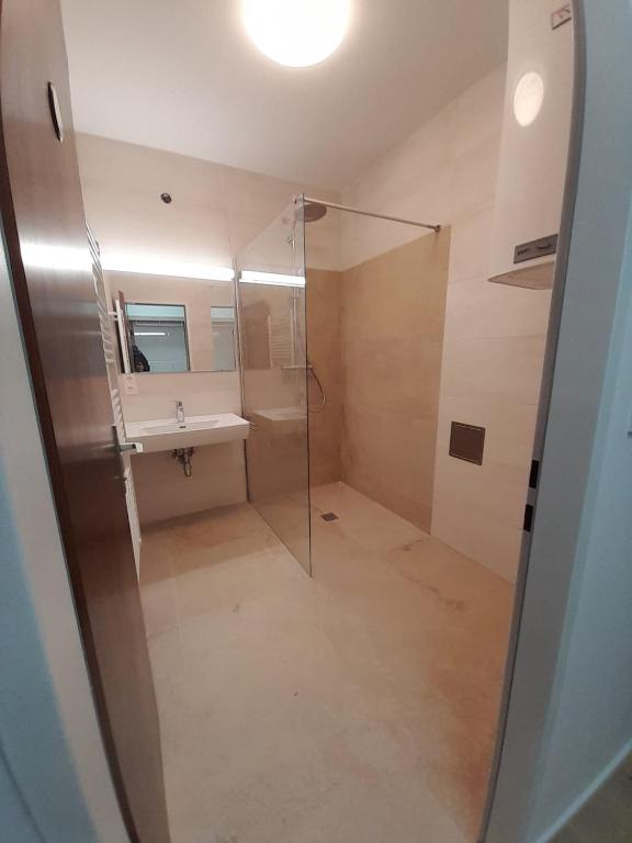 Koupelna v ubytování Riccis 47m2 bamboo flat