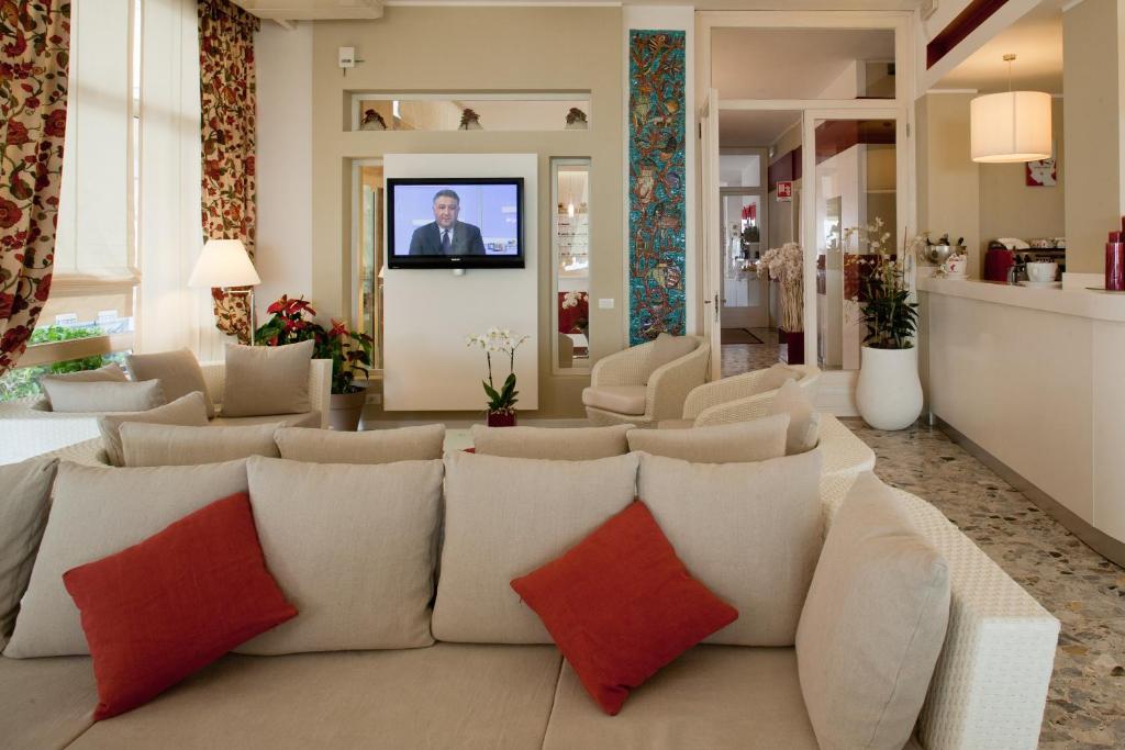 Posezení v ubytování Hotel Canarie