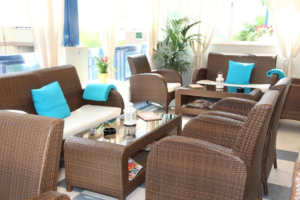 Posezení v ubytování Hotel Bellevue