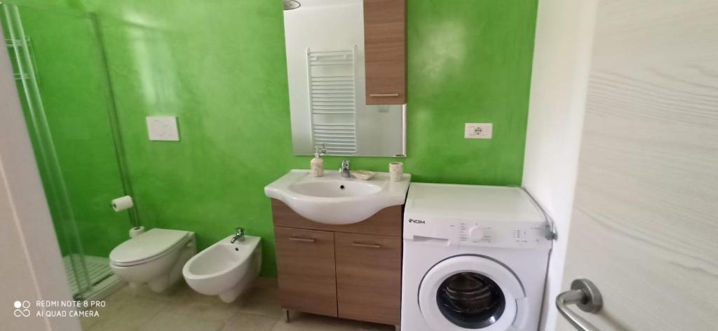 Kúpeľňa v ubytovaní Baciati dal Sole