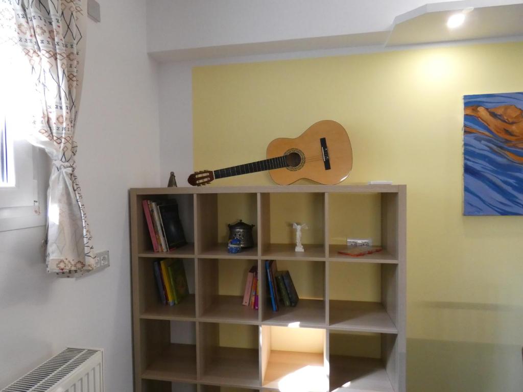 Knižnica v apartmáne
