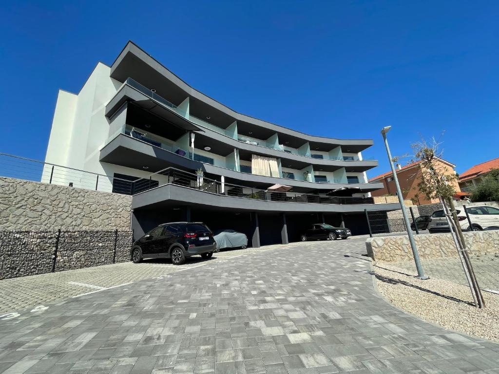Budova, kde se apartmán nachází