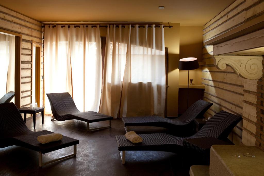 Posezení v ubytování Hotel Daniel